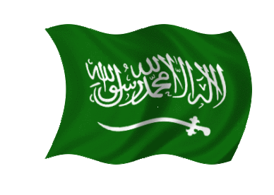 علم المملكة العربية السعودية متحرك أحبك يالسعودية - صور متحركة Gif Images